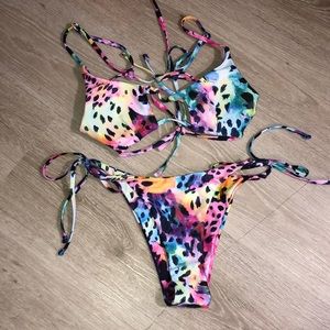 Colorful bikini
